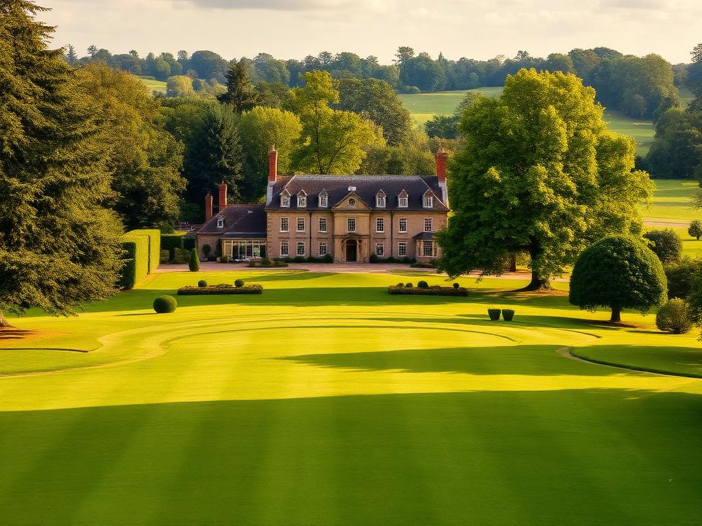 Mottram Hall grounds